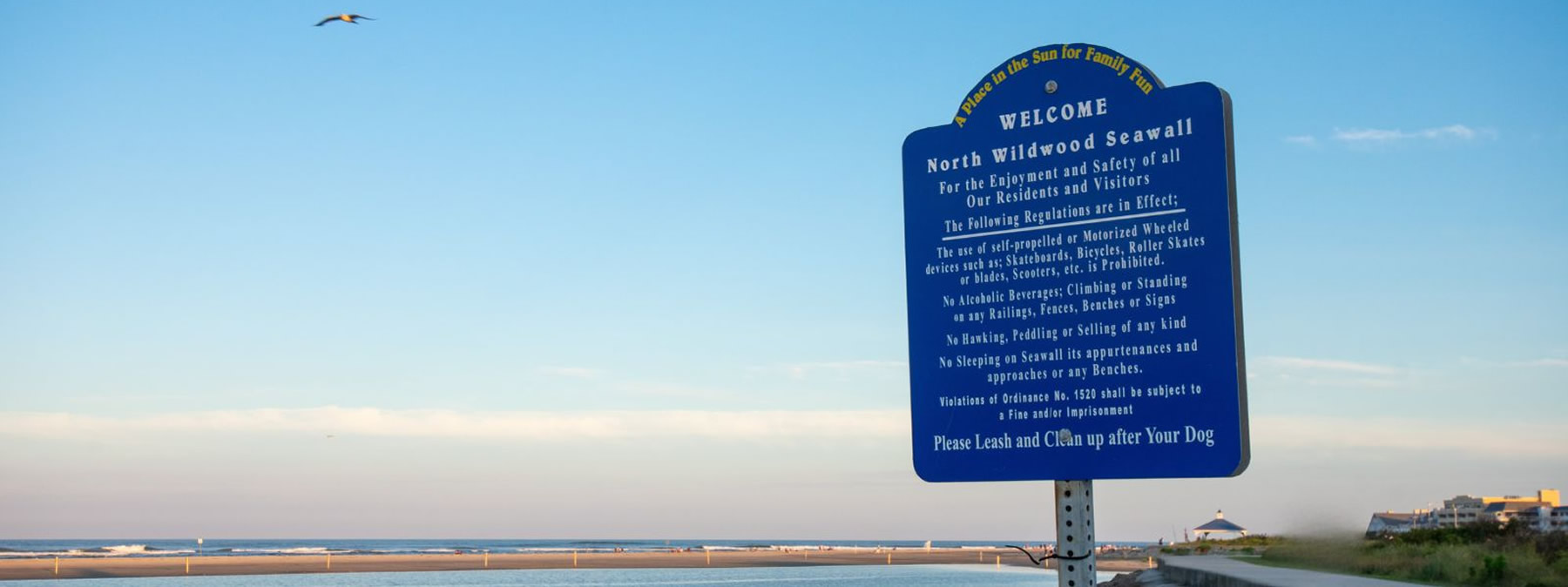 North Wildwood, New Jersey coastline
